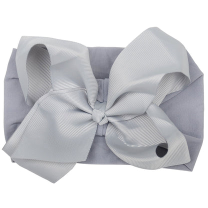 6inch Baby Elastic Hair Band Hair Accessory Minimalist Kids Bow Nylon Headband