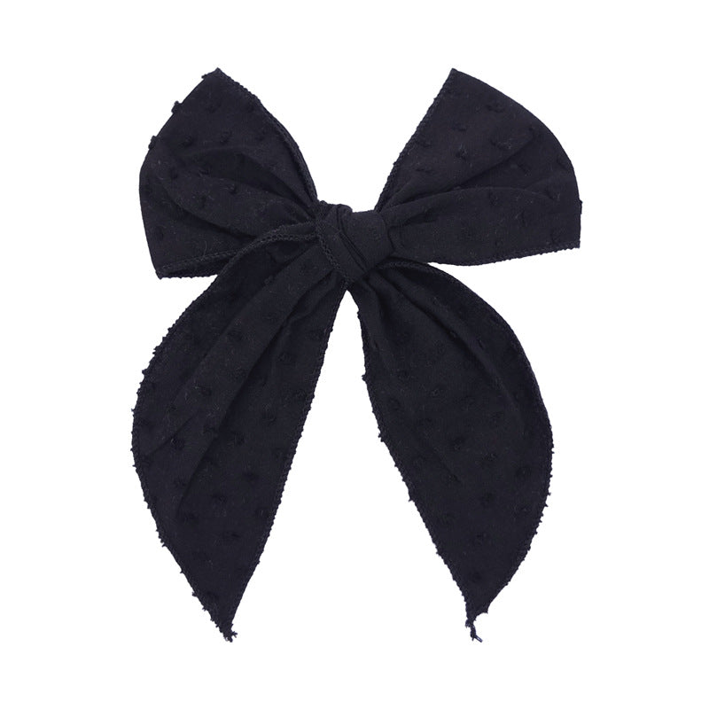 Bow Hair Clip Fabric Hairpin Hair Accessory