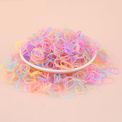 Black Elastic Band High Elasticity Elastic Band Headband Hair Tie