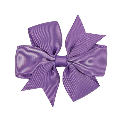 Handmade V Bow Hair Clip Hair Accessory Kids Head Accessory 564