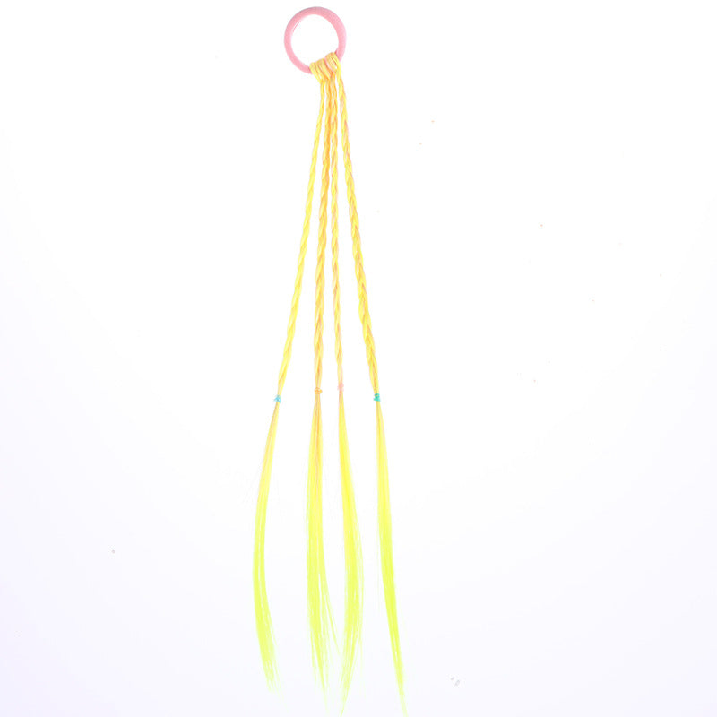 Kids Colorful Colorful Hair Band Rubber Colorful