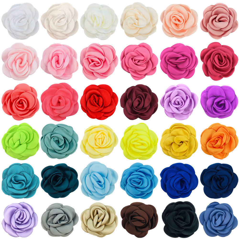 6cm 8cm Kids Accessory Handmade Flower