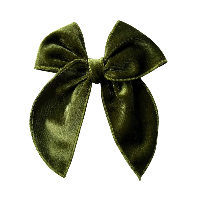 Bow Hair Clip Girl Fabric Hairpin Hair Accessory Head Accessory Hair Clip