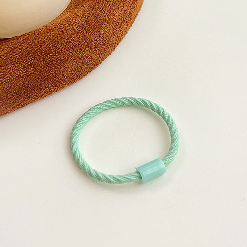 Colorful Kids Elastic Band Gentle on Hair Hair Tie High Elasticity Headband DIY Accessory