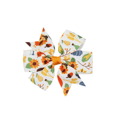 Kids Bow Hair Clip Cute Head Accessory