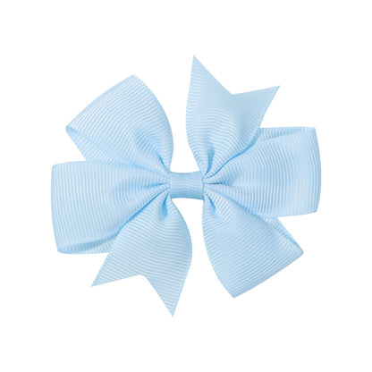 Handmade V Bow Hair Clip Hair Accessory Kids Head Accessory 564