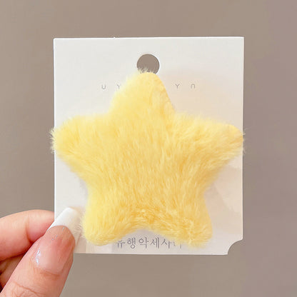 Bangs Clip Kids Flyaway Hair Head Accessory Cute Star