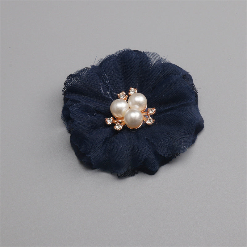Fabric Handmade DIY Head Accessory Hair Clip Flower Accessory