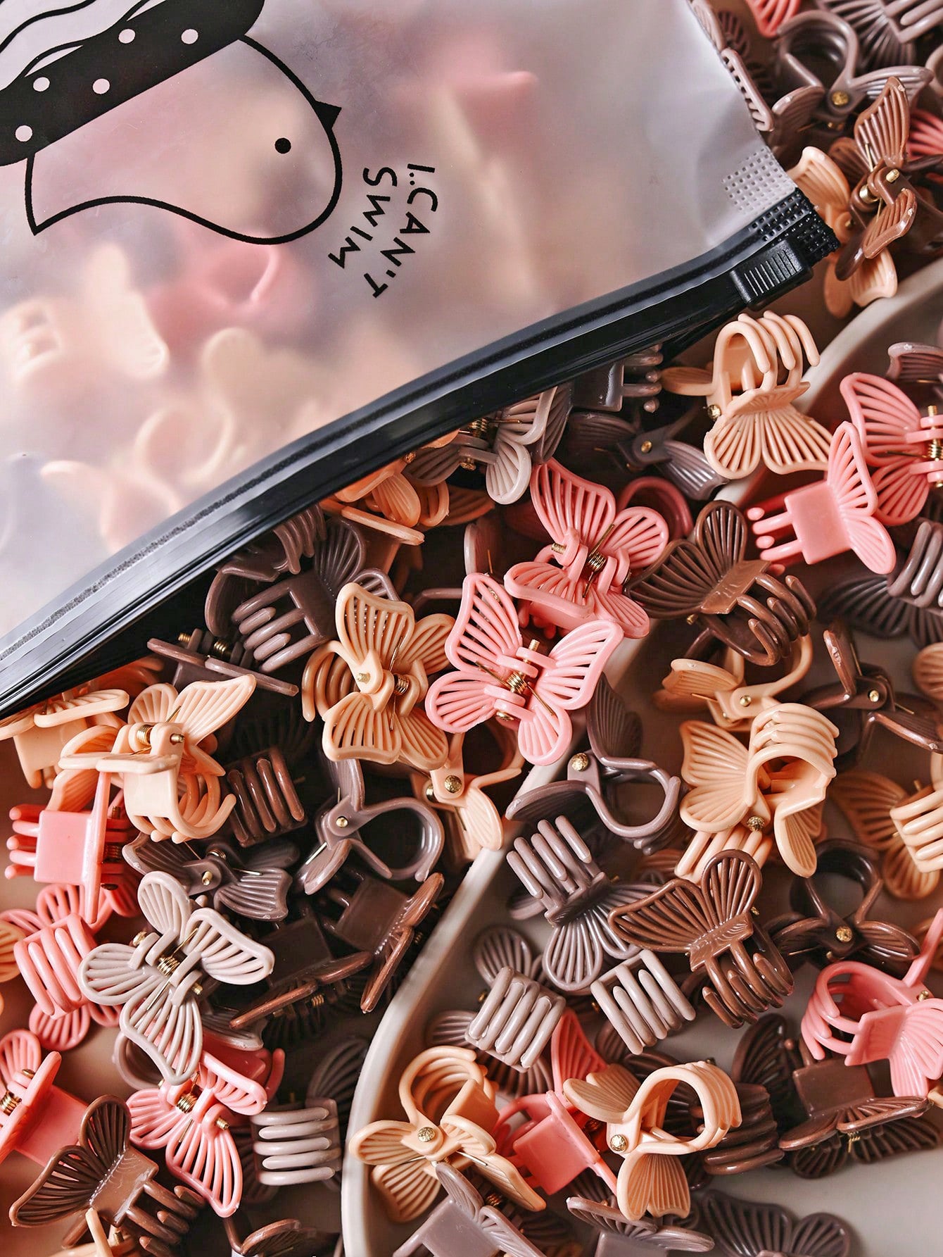 Hair Clip Forehead Bangs Side Mini Hair Clip Cute Flyaway Hair Colorful Hairpin Head Accessory Clip