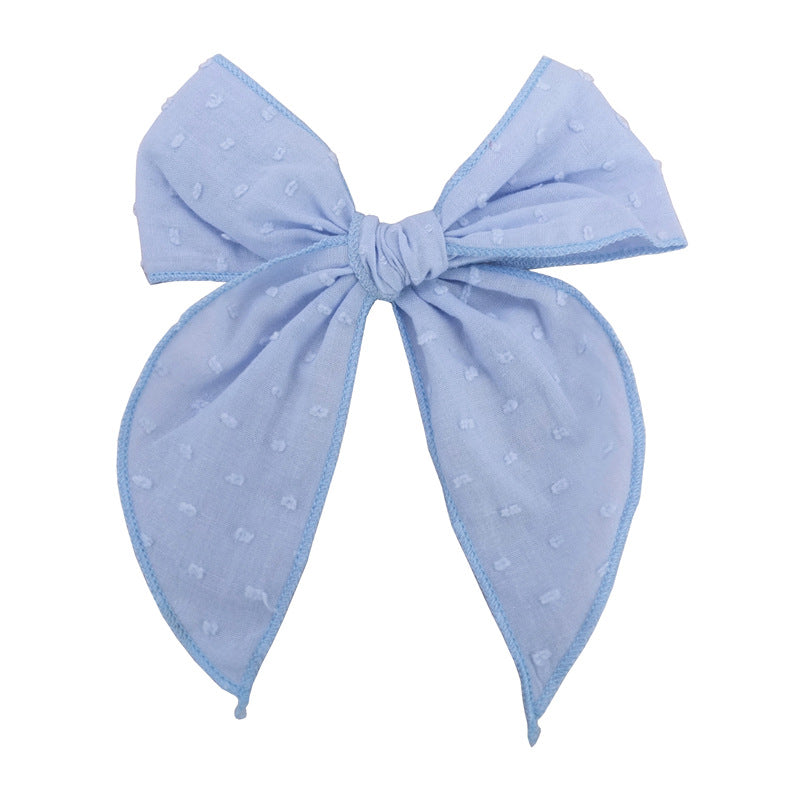 Bow Hair Clip Fabric Hairpin Hair Accessory