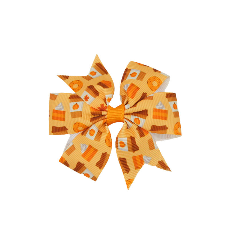 Kids Bow Hair Clip Cute Head Accessory