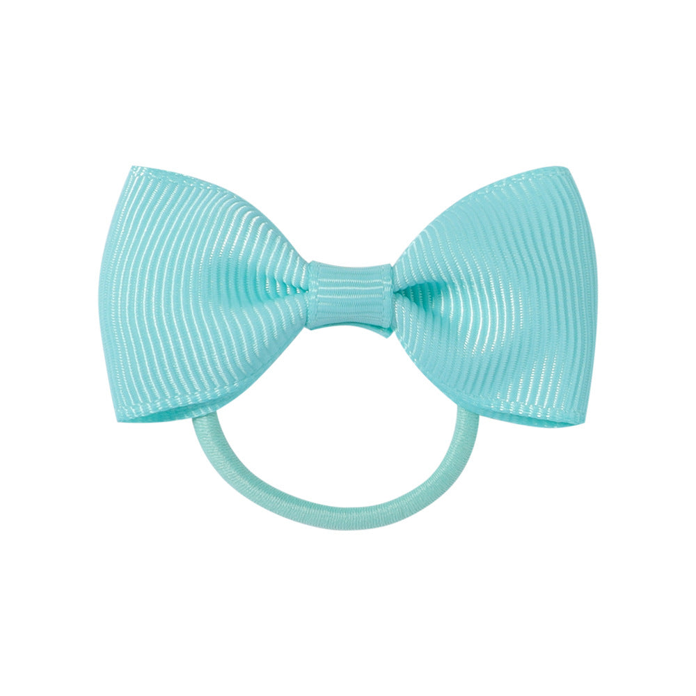 Bow Hair Tie Girl Headband Hair Tie Elastic Band Head Accessory 201