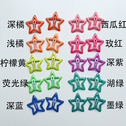 Star Hair Clip BB Clip Hair Accessory Bangs Side Clip Head Accessory