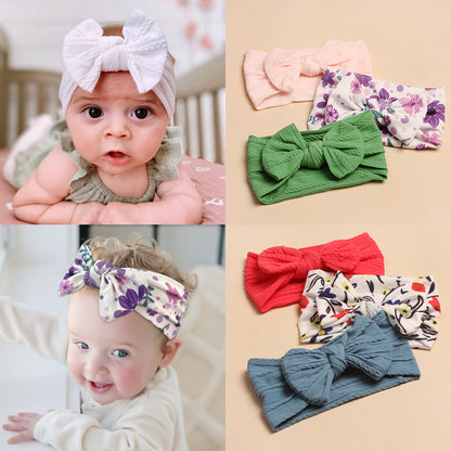 3pcs Kids Cute Bow Hair Band Baby Hair Band