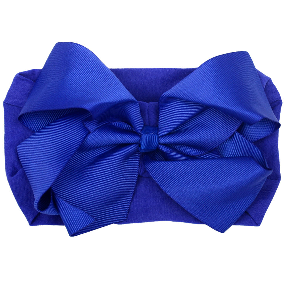 6inch Baby Elastic Hair Band Hair Accessory Minimalist Kids Bow Nylon Headband