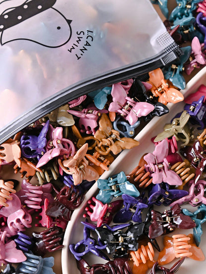 Hair Clip Forehead Bangs Side Mini Hair Clip Cute Flyaway Hair Colorful Hairpin Head Accessory Clip