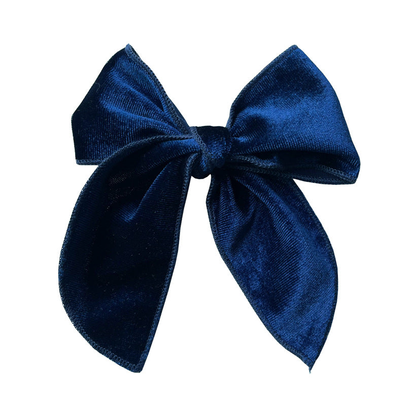 Bow Hair Clip Girl Fabric Hairpin Hair Accessory Head Accessory Hair Clip