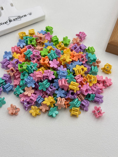 Colorful Kids Hairpin Clip Head Accessory Flyaway Hair Hair Clip Girl Bangs Braiding Mini Hair Clip Hair Accessory