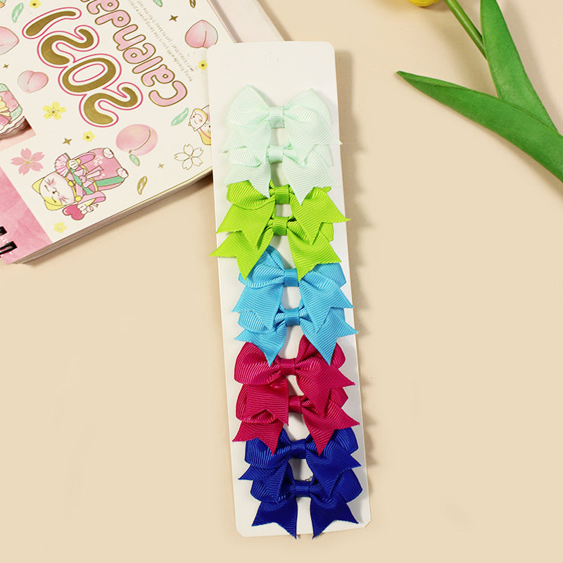 Baby Head Accessory Hairpin Hair Clip Hair Accessory Kids Bow BB Clip Hair Clip