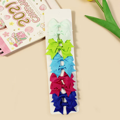 Baby Head Accessory Hairpin Hair Clip Hair Accessory Kids Bow BB Clip Hair Clip