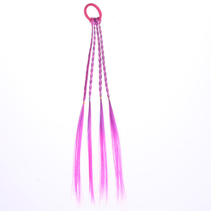 Kids Colorful Colorful Hair Band Rubber Colorful