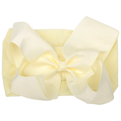 6inch Baby Elastic Hair Band Hair Accessory Minimalist Kids Bow Nylon Headband