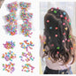 Colorful Kids Hairpin Clip Head Accessory Flyaway Hair Hair Clip Girl Bangs Braiding Mini Hair Clip Hair Accessory
