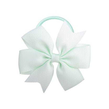 Handmade Multi-color Kids Hair Tie Bow Baby Head Accessory