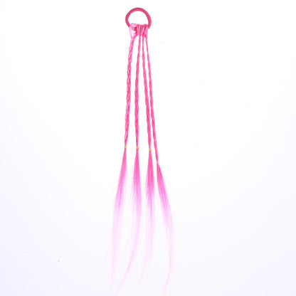 Kids Colorful Colorful Hair Band Rubber Colorful