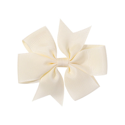 Handmade V Bow Hair Clip Hair Accessory Kids Head Accessory 564