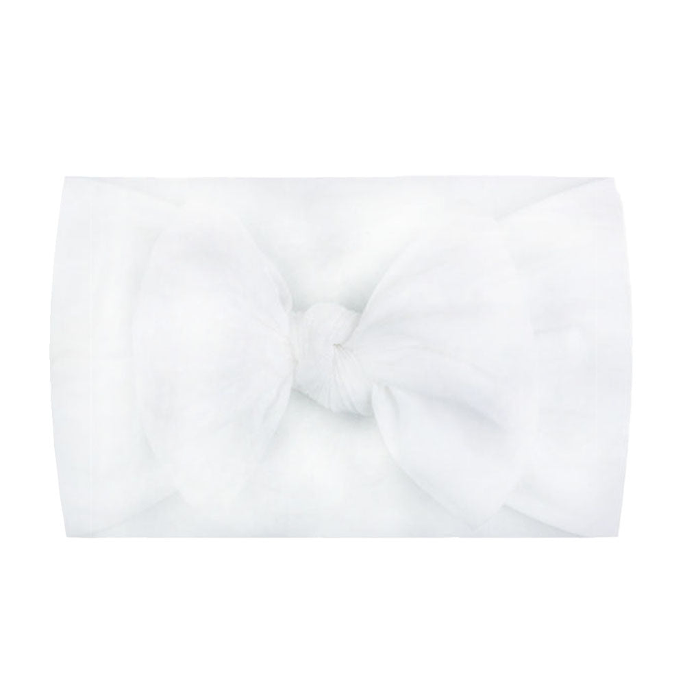 Baby Hair Accessory Nylon Bow Hair Band Kids Cute Hair Band ins