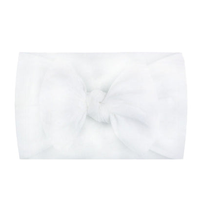 Baby Hair Accessory Nylon Bow Hair Band Kids Cute Hair Band ins