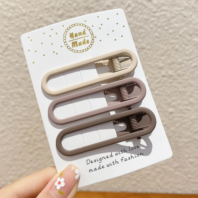 Bangs Clip Kids Flyaway Hair Head Accessory Cute Star