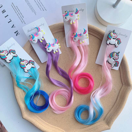 Hairpin Hair Accessory Kids Hair Clip Head Accessory Colorful
