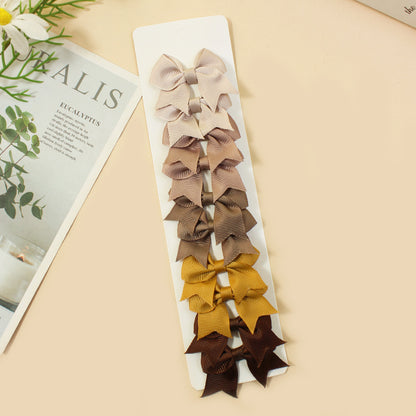 Baby Head Accessory Hairpin Hair Clip Hair Accessory Kids Bow BB Clip Hair Clip