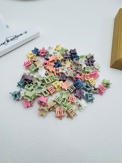 Colorful Kids Hairpin Clip Head Accessory Flyaway Hair Hair Clip Girl Bangs Braiding Mini Hair Clip Hair Accessory