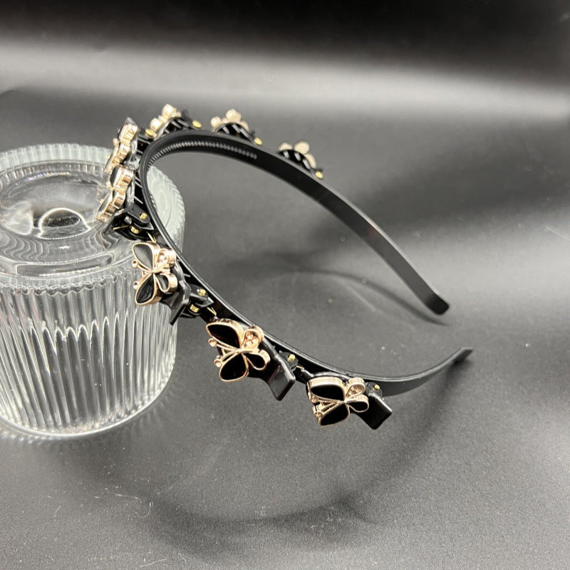 Braiding Hair Clip Flyaway Hair Head Accessory Kids Pearl