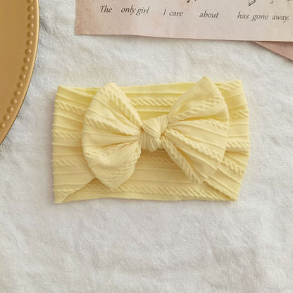 Elastic Nylon Hair Band Bow Baby Head Accessory Hair Accessory