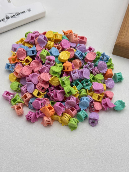 Colorful Kids Hairpin Clip Head Accessory Flyaway Hair Hair Clip Girl Bangs Braiding Mini Hair Clip Hair Accessory