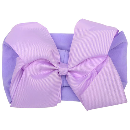 6inch Baby Elastic Hair Band Hair Accessory Minimalist Kids Bow Nylon Headband