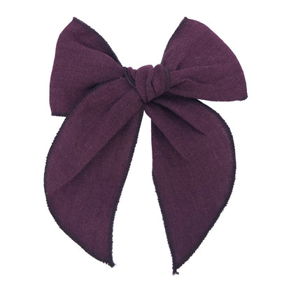 Bow Hair Clip Fabric Hairpin Hair Accessory