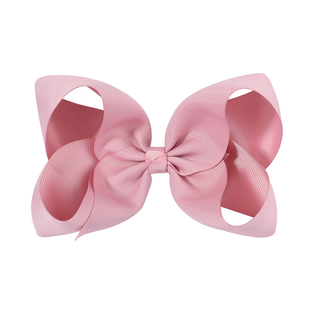 6 Kids Bow Hair Clip Head Accessory 588
