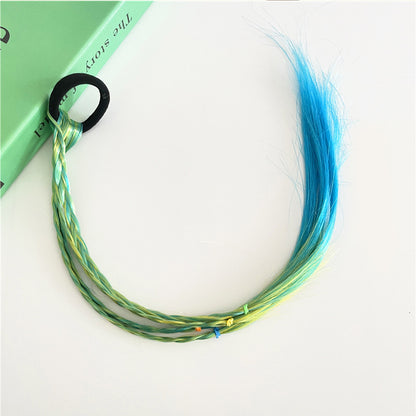 Head Accessory Kids Hair Accessory Colorful Braiding Hair Tie