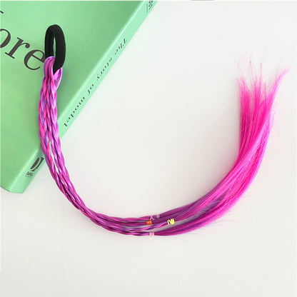 Head Accessory Kids Hair Accessory Colorful Braiding Hair Tie