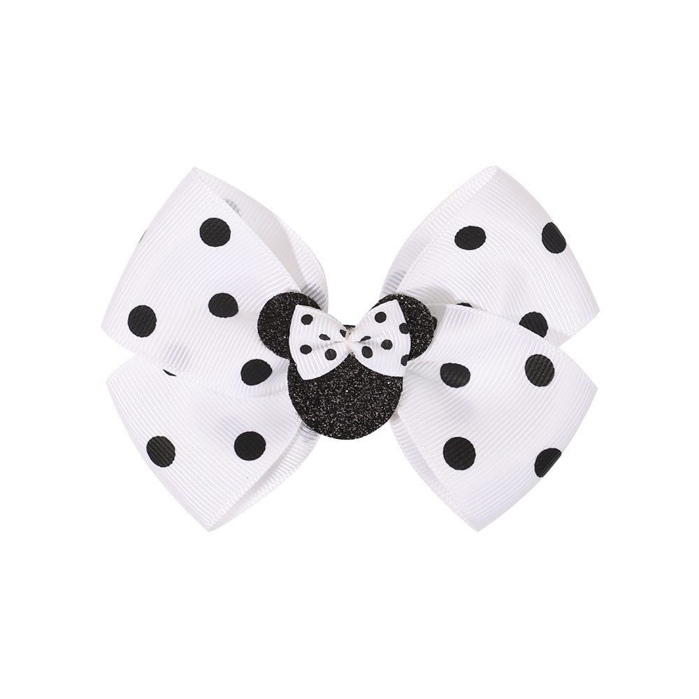 Head Accessory Hair Accessory Cute Girl Hair Clip Bow Cartoon Hair Clip 2826