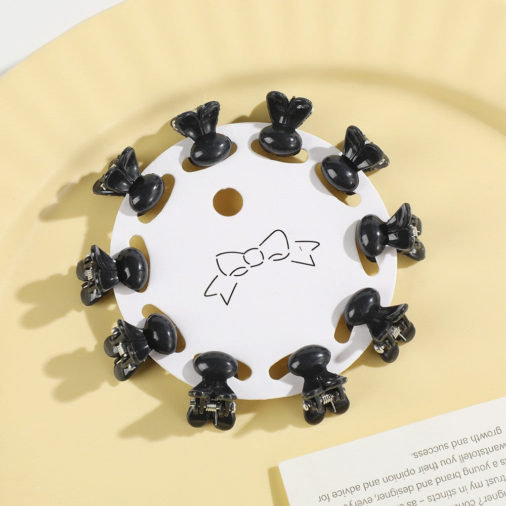 Colorful Kids Hairpin Clip Head Accessory Flyaway Hair Hair Clip Girl Bangs Braiding Mini Hair Clip Hair Accessory