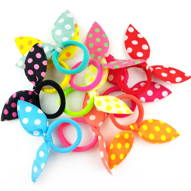 Hair Tie Gentle on Hair Towel Ring Kids Hair Accessory Headband Cute Hair Tie