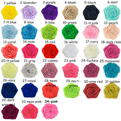 6cm 6 Flower Kids Hair Accessory Accessory