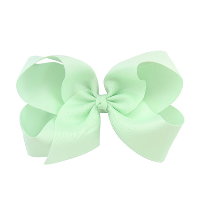 6 Kids Bow Hair Clip Head Accessory 588
