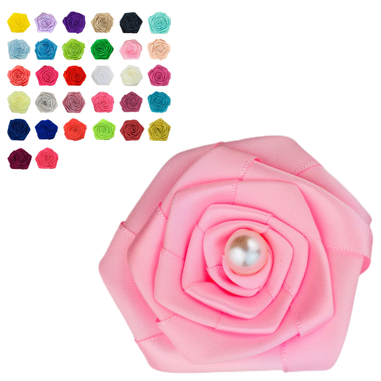 6cm 6 Flower Kids Hair Accessory Accessory